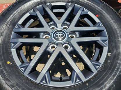 18" Toyota Tundra Sequoia OEM wheels rims GRAY 75281 LX600 2024 2025 NEW