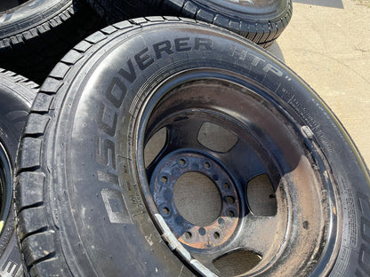 17" Dodge Ram 3500 Dually Laramie 8x200 wheels rims 2703 2704 OEM SET