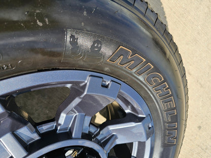 20" Ford F-250 F-350 OEM gray Lariat 10485 10296 wheels rims MICHELIN