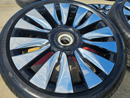 23" Rolls Royce Spectre OEM wheels rims 5x120 Wraith Ghost Dawn Cullinan