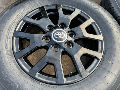 17" Toyota Tacoma 4Runner TRD Black OEM 94254 10637 wheels rims 2025 2026 NEW