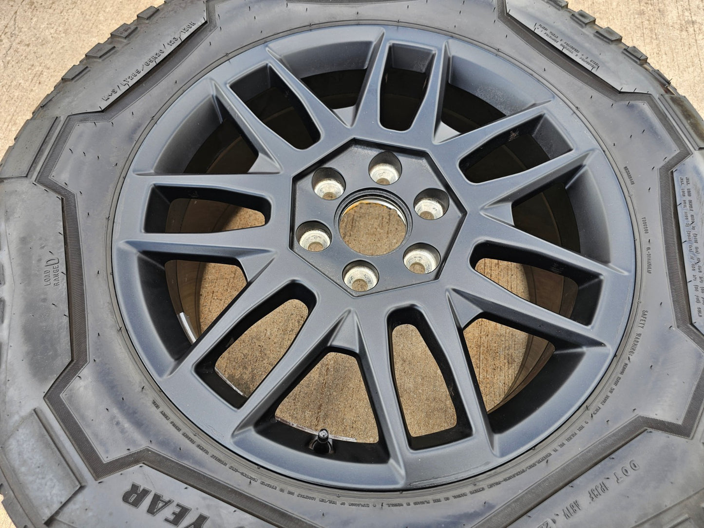 (1) 20" Tesla Cyber Truck OEM 94166 wheel rim 2024 2025 2026 2027 Cybertruck