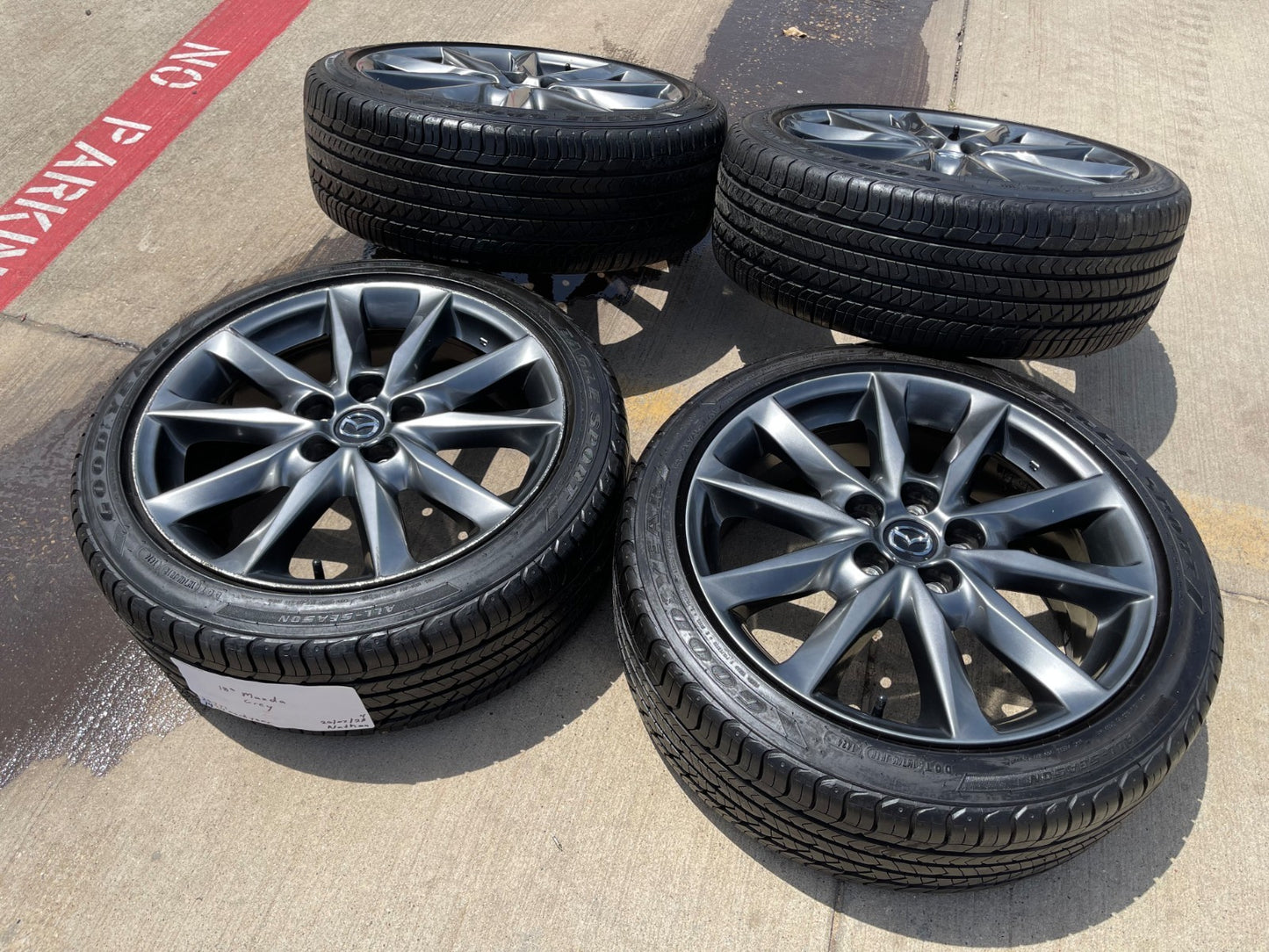 18" Mazda 3 2 5 OEM rims wheels 64940 CX-3 SET tires SET DISCOUNTED