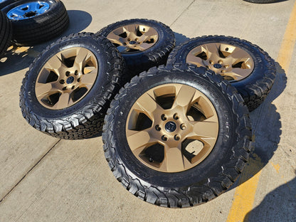 18" Ram 1500 OEM wheels rims Bronze 2669 Jeep Wagoneer 2025 2026 NEW BFG KO2
