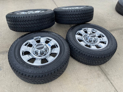 20" Ford F-250 F-350 OEM KING RANCH 10295 25085 10552 chrome wheels rims SET NEW