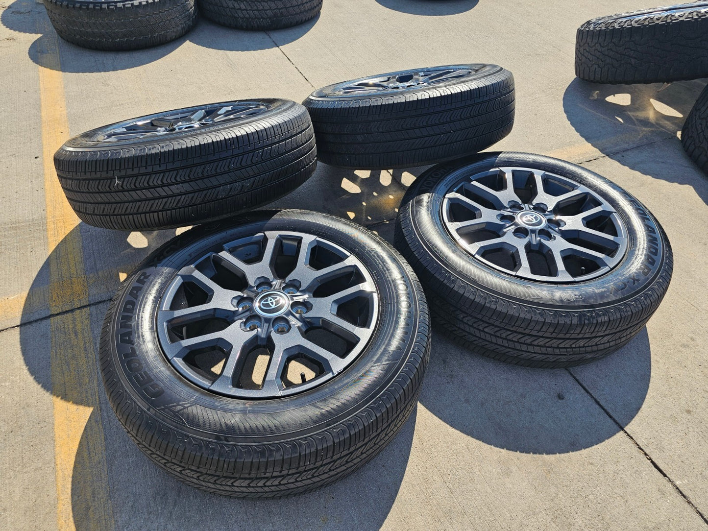 20" Toyota Tundra TSS TRD OEM wheels rims 95359 75277 Sequoia 2024 2025 NEW