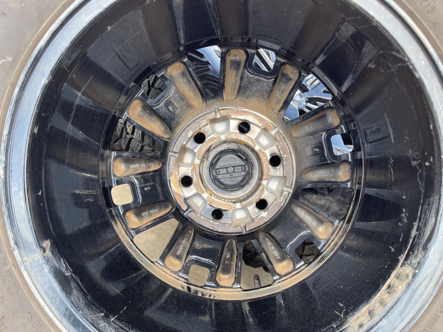 17" Ford F-150 Raptor OEM 96648 rims wheels tires SET GOODYEAR 35"