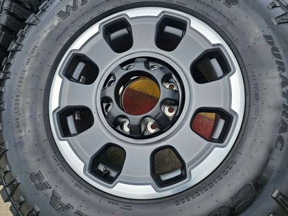 18" Ford F-250 F-350 OEM TREMOR 10482 rims wheels tires 35" GOODYEAR DURATRAC