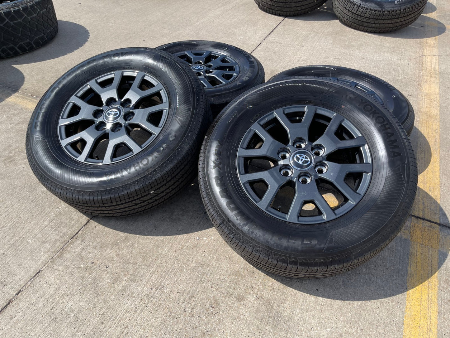 17" Toyota 4Runner Tacoma TRD OEM 42611 wheels rims tires 2024 2025 2026 NEW