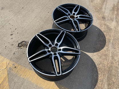 (1) 19" Mercedes C300 AMG OEM 85541 C63 Spare 2017 2018 2019 2020 2021 2022 2023