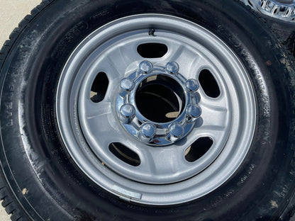17" Ford F-250 F-350 OEM 3828 wheels rims SET 2024 2025 2026 MICHELIN A/T2