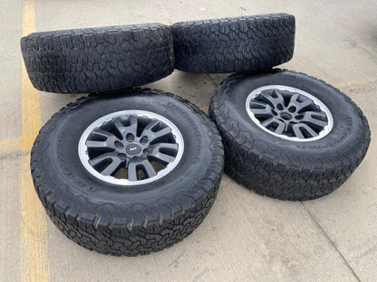 17" Ford F-150 Raptor OEM BEADLOCK 3831 rims wheels SET BFG KO2 A/T