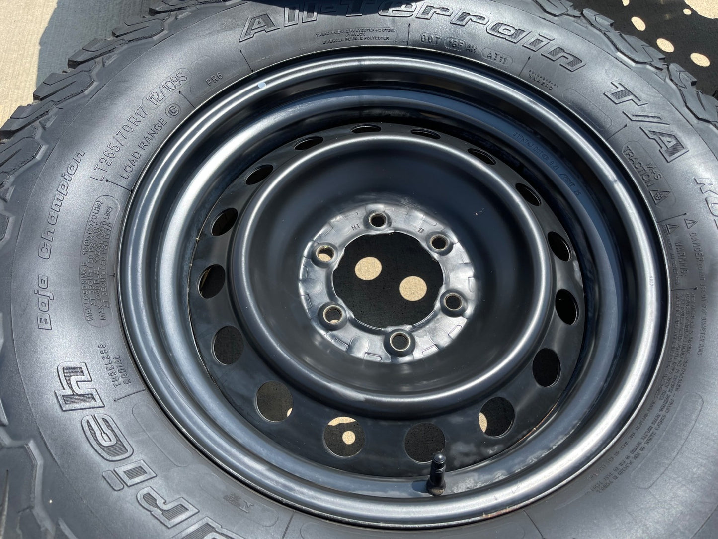 17" Toyota FJ Cruiser TRD PRO 4Runner Tacoma OEM 69504 wheels rims BFG KO2 A/T