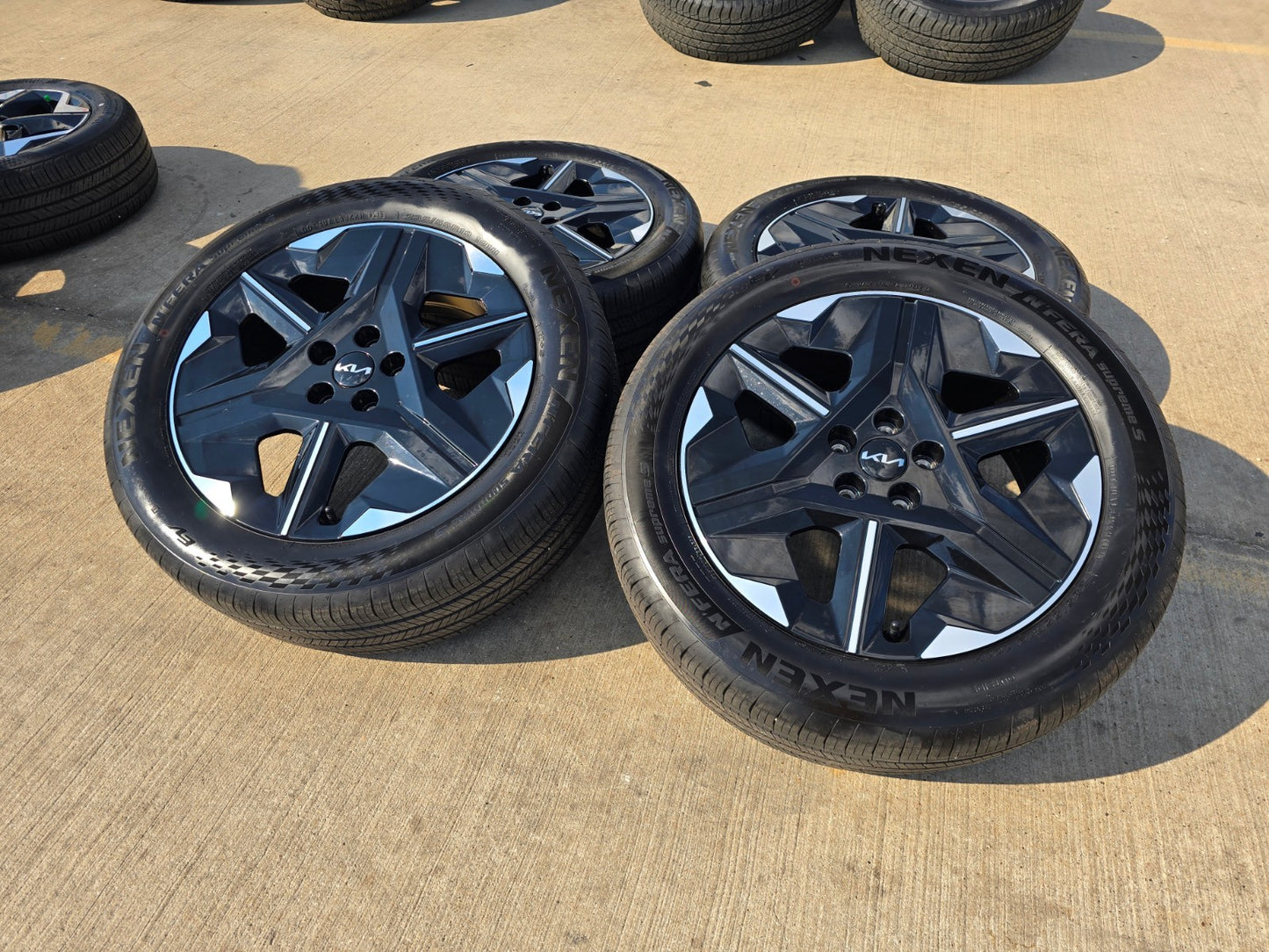 19" Kia EV6 EV9 Carnival Sorento OEM wheels rims Sonata K4 K5 2025 2026 NEW
