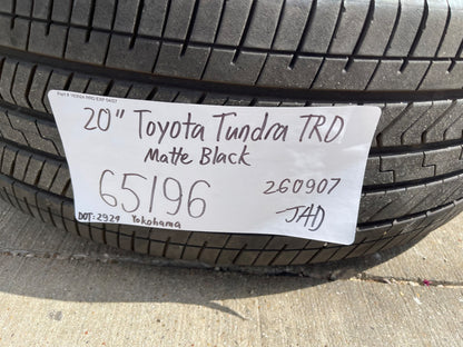 20" Toyota Tundra TRD OEM wheels rims 95314 65196 Sequoia 2024 2025 2026 SET