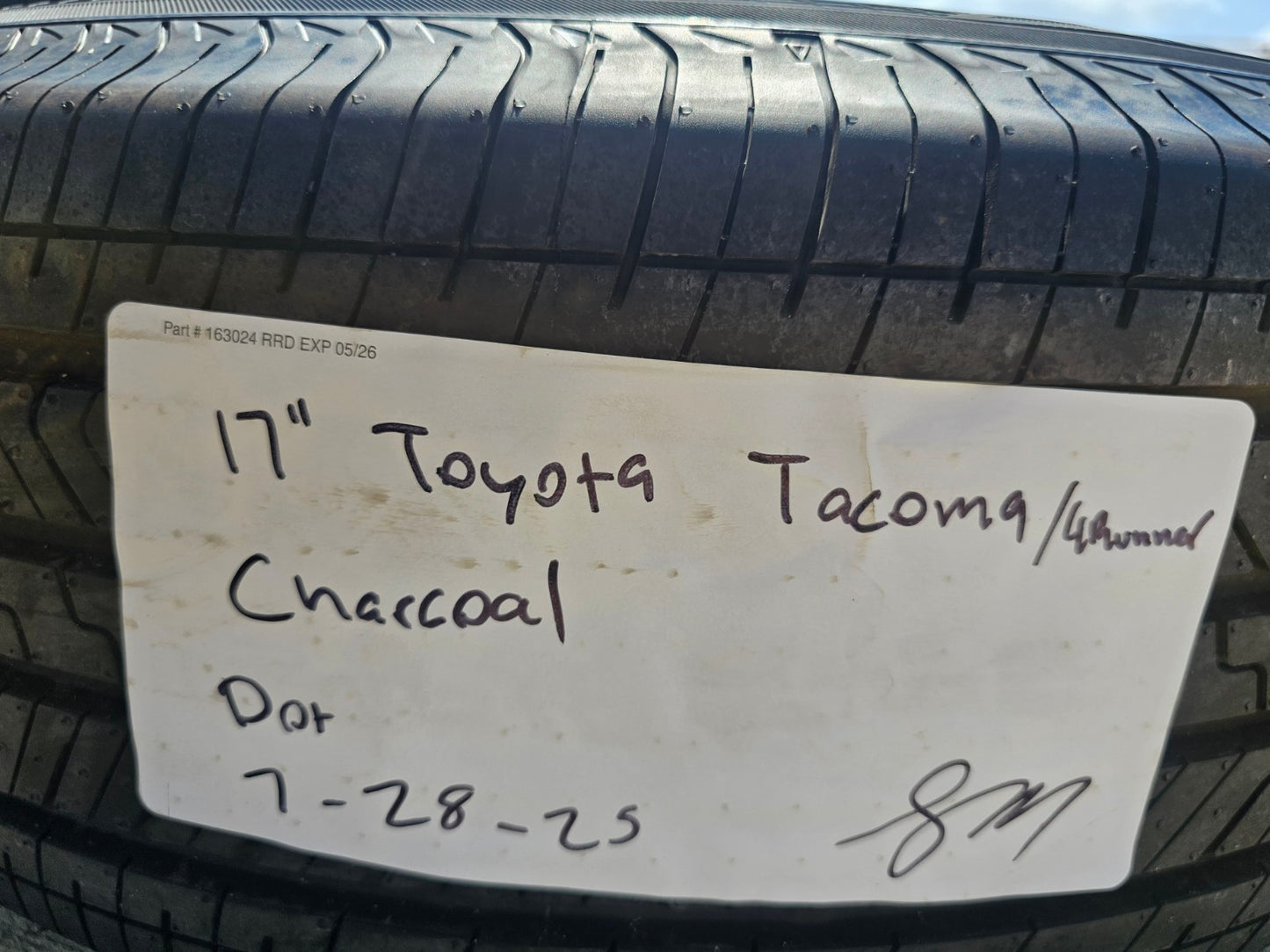 17" Toyota 4Runner Tacoma TRD OEM 94254 10637 wheels rims 2024 2025 2026 NEW