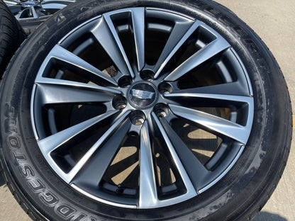 22" Cadillac Escalade PLATINUM OEM 4901 wheels rims GMC Sierra SET BRIDGESTONE