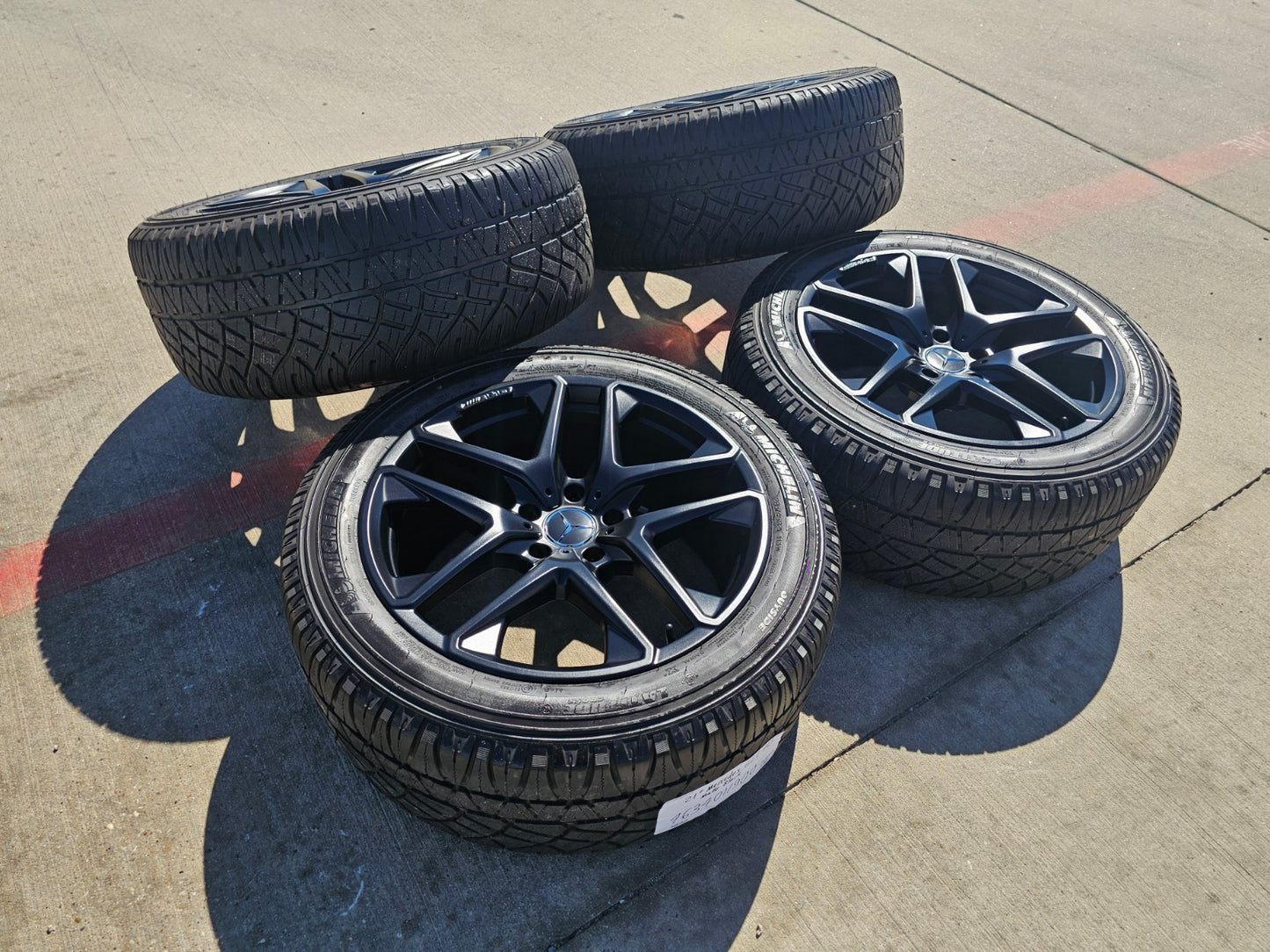 21" Mercedes G Wagon G63 AMG OEM wheels rims 2020 2021 2022 2023 2024 MICHELIN