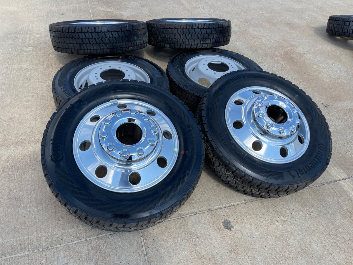 19.5" Ford F-450 Dually F-550 rims wheels RAM 4500 OEM 10x225 2026 2027 SET NEW