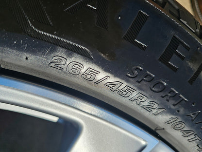 21" Cadillac XT6 XT5 SRX OEM 4851 wheels rims 2023 2024 2025 2026 BRIDGESTONE