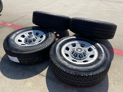 18" GMC Sierra Chevy Silverado 2500 3500 OEM 8096 wheels rims MICHELIN SET NEW