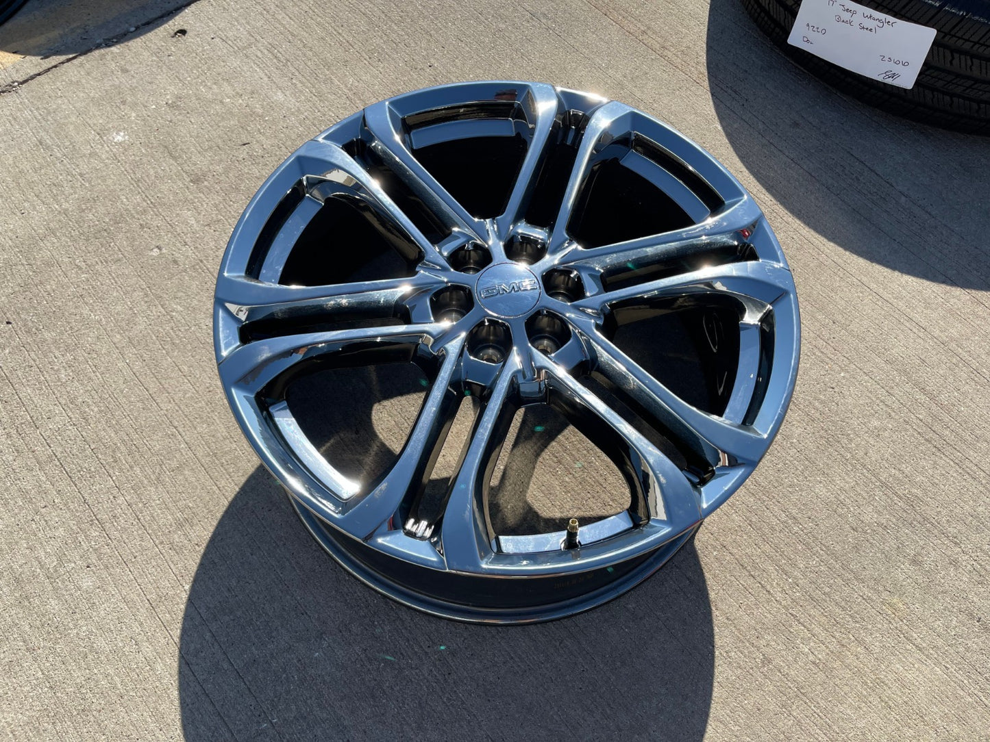 (1) 22" Buick Enclave OEM 94061 wheel rim Acadia Traverse spare 2024 2025 2026
