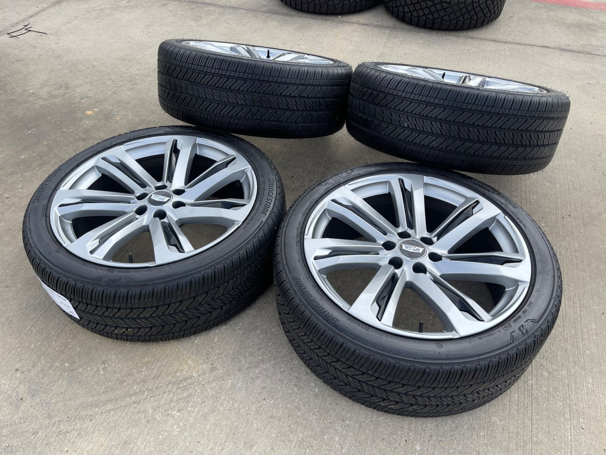 24" Cadillac Escalade V OEM wheels rims SET BRIDGESTONE GREAT DEAL