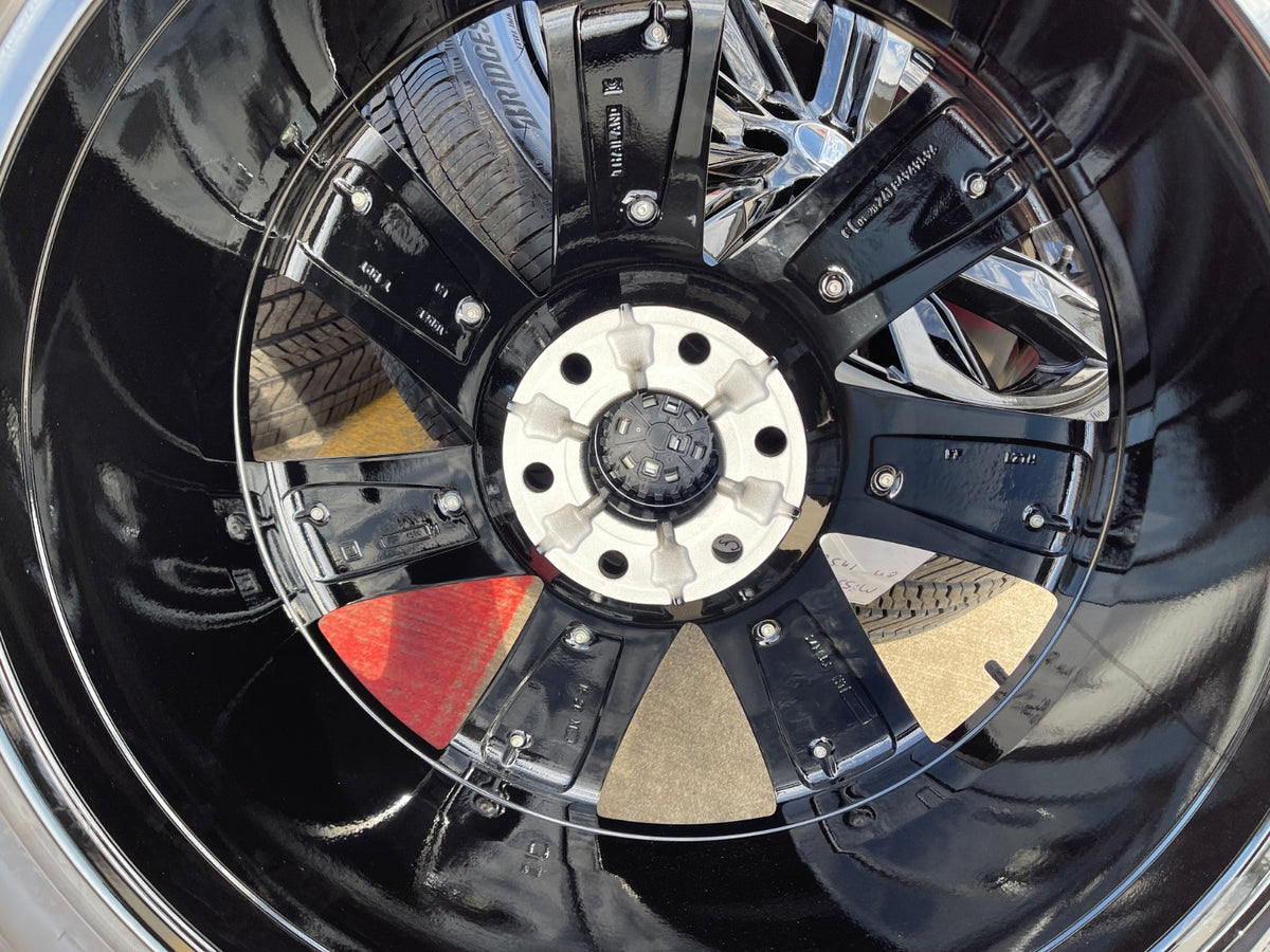 24" Cadillac Escalade V OEM wheels rims 2025 2026 2027 BRIDGESTONE SET NEW