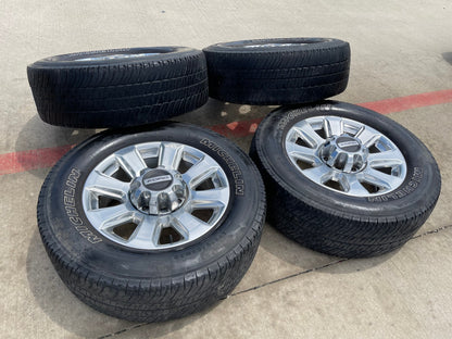 20" Ford F-250 F-350 Platinum OEM rims wheels 10103 tires MICHELIN A/T2
