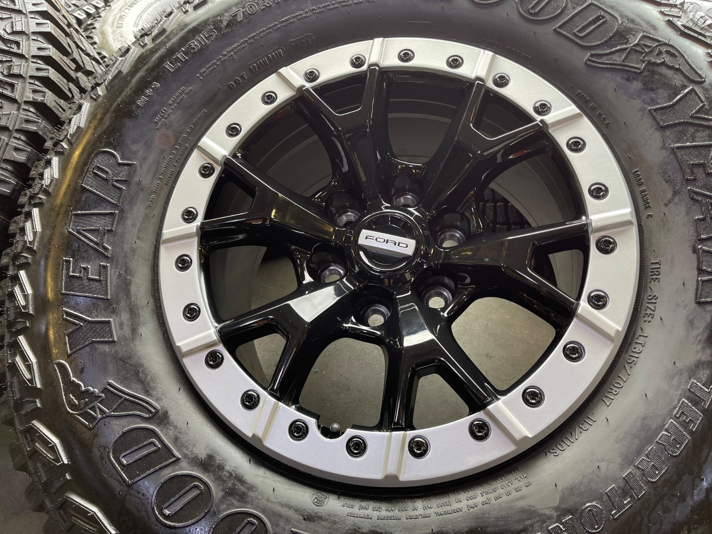 17" Ford F-150 Raptor Bronco R OEM Replica BEADLOCK 10460 rims wheels tires 35"