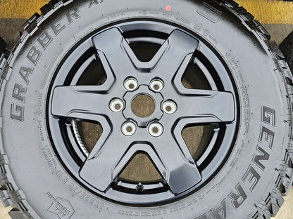 17" Ford Bronco wheels rims 95292 10383 SASQUATCH Ranger 2022 2023 2024 2025 NEW