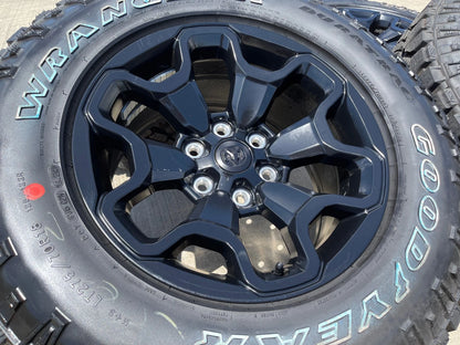18" Dodge Ram 1500 TRX RHO Black OEM 66002 wheels rims DURATRAC 33" NEW
