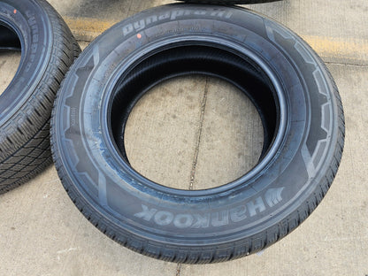 (4) 265/60/18 Hankook Dynapro H/T tires NEW TAKE OFFS!