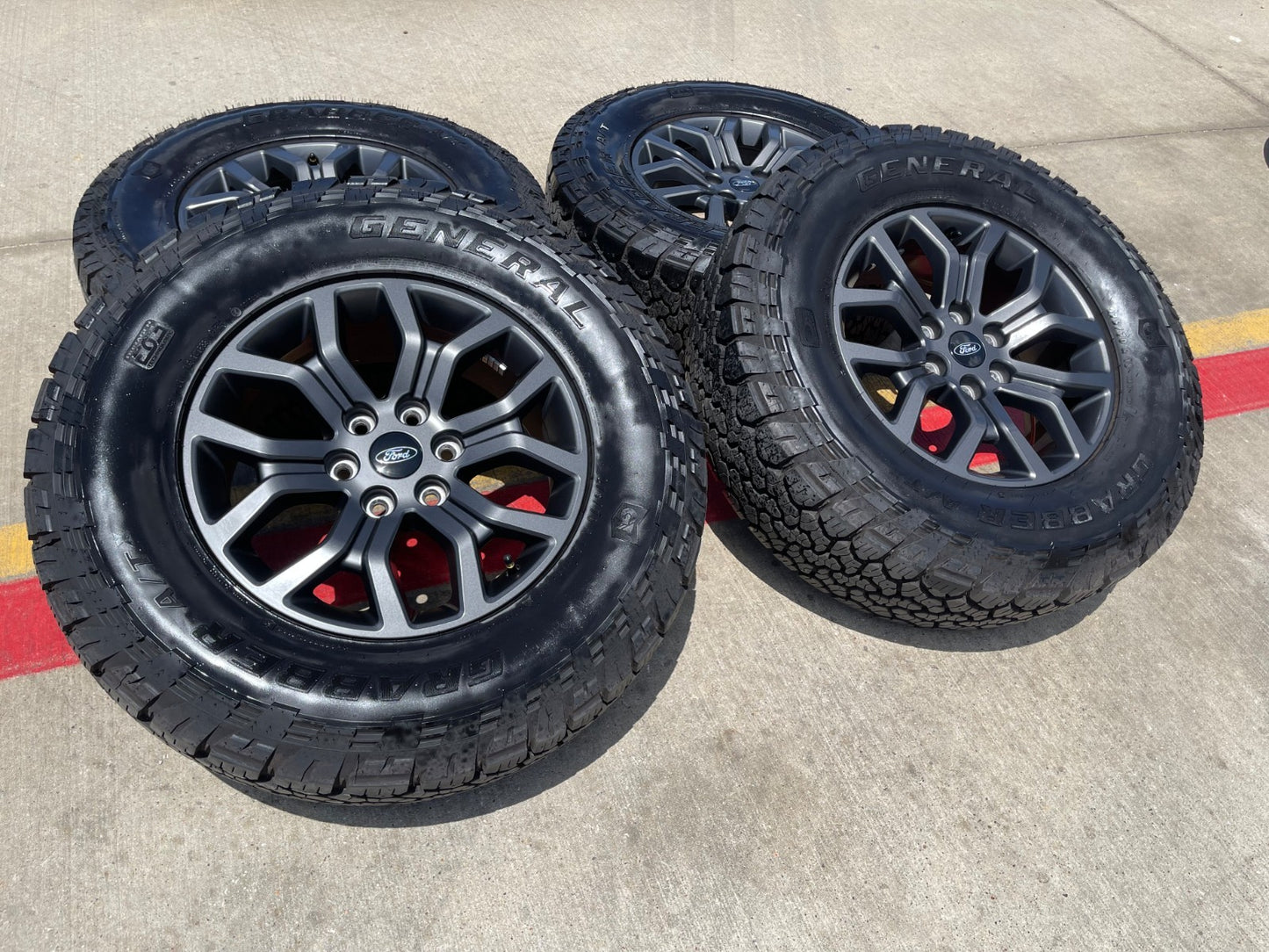 18" Ford F-150 TREMOR OEM rims wheels 10342 95351 SET Expedition GENERAL NEW