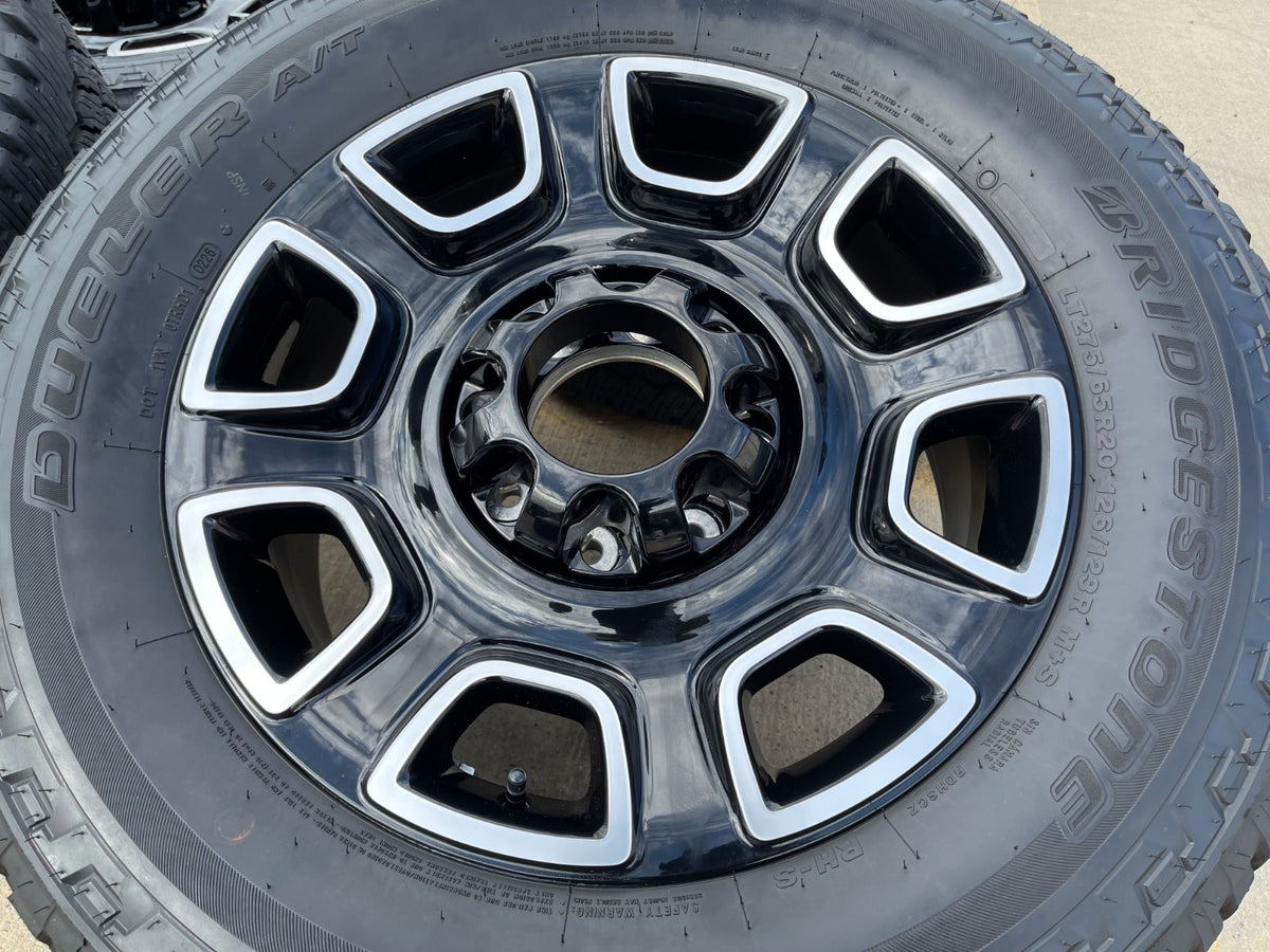 20" Ford F-250 F-350 OEM Lariat Platinum wheels rims 10486 SET BRIDGESTONE