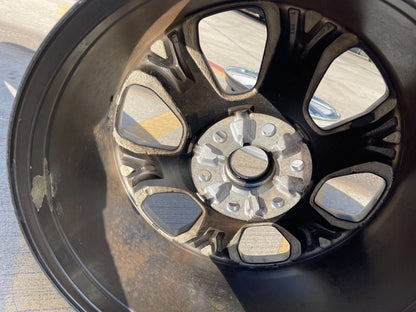 (1) 20" Dodge Ram 1500 OEM Laramie Black 2680 wheel Spare 2022 2023 2024 2025