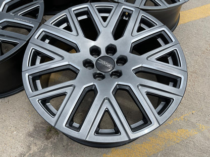 24" GMC Yukon Sierra DENALI OEM wheels rims 2023 2024 2025 2026 2027 NEW