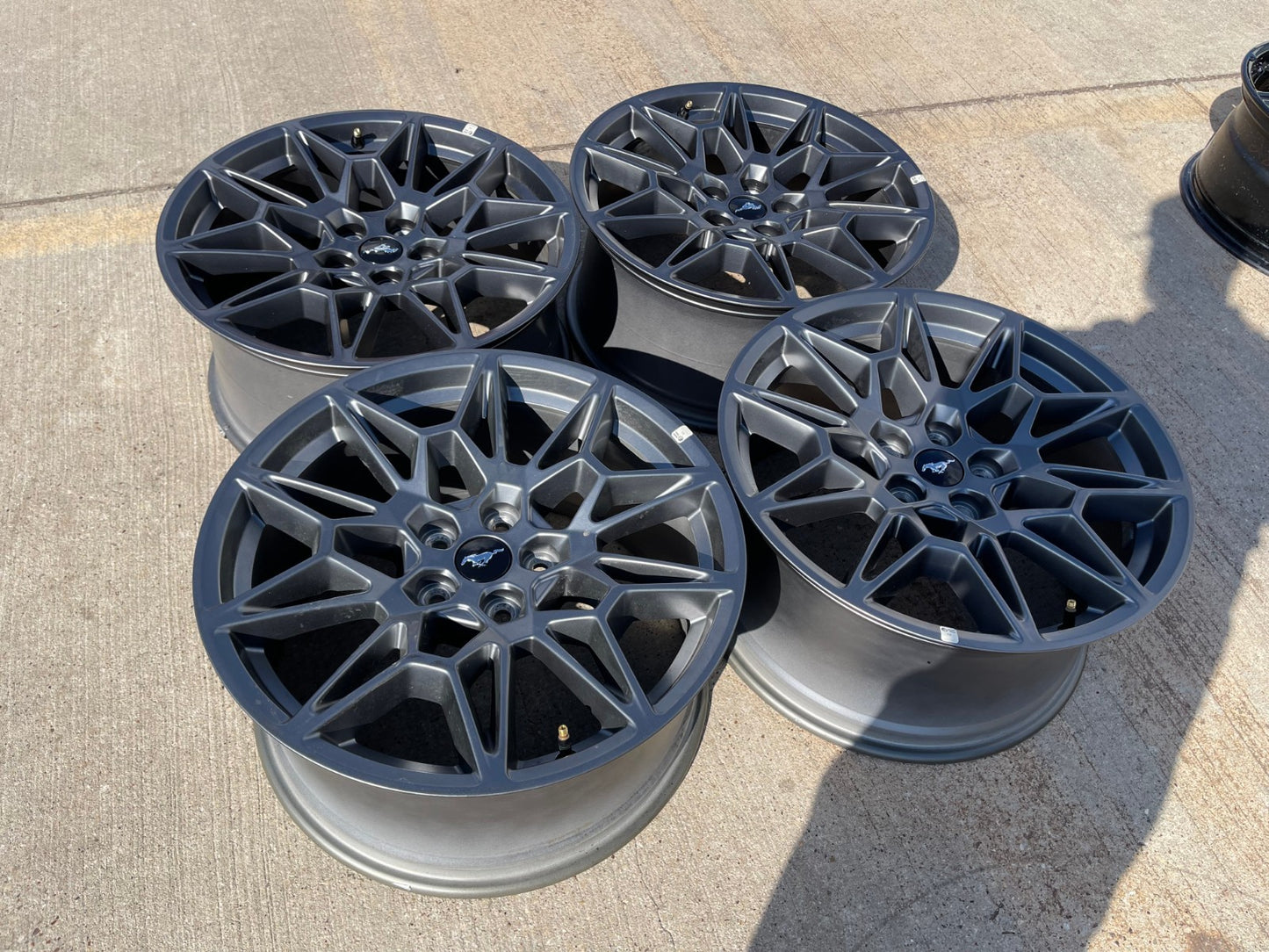 19" Ford Mustang GT Track Pack OEM 10600 10603 wheels rims 2025 2026 2027 NEW
