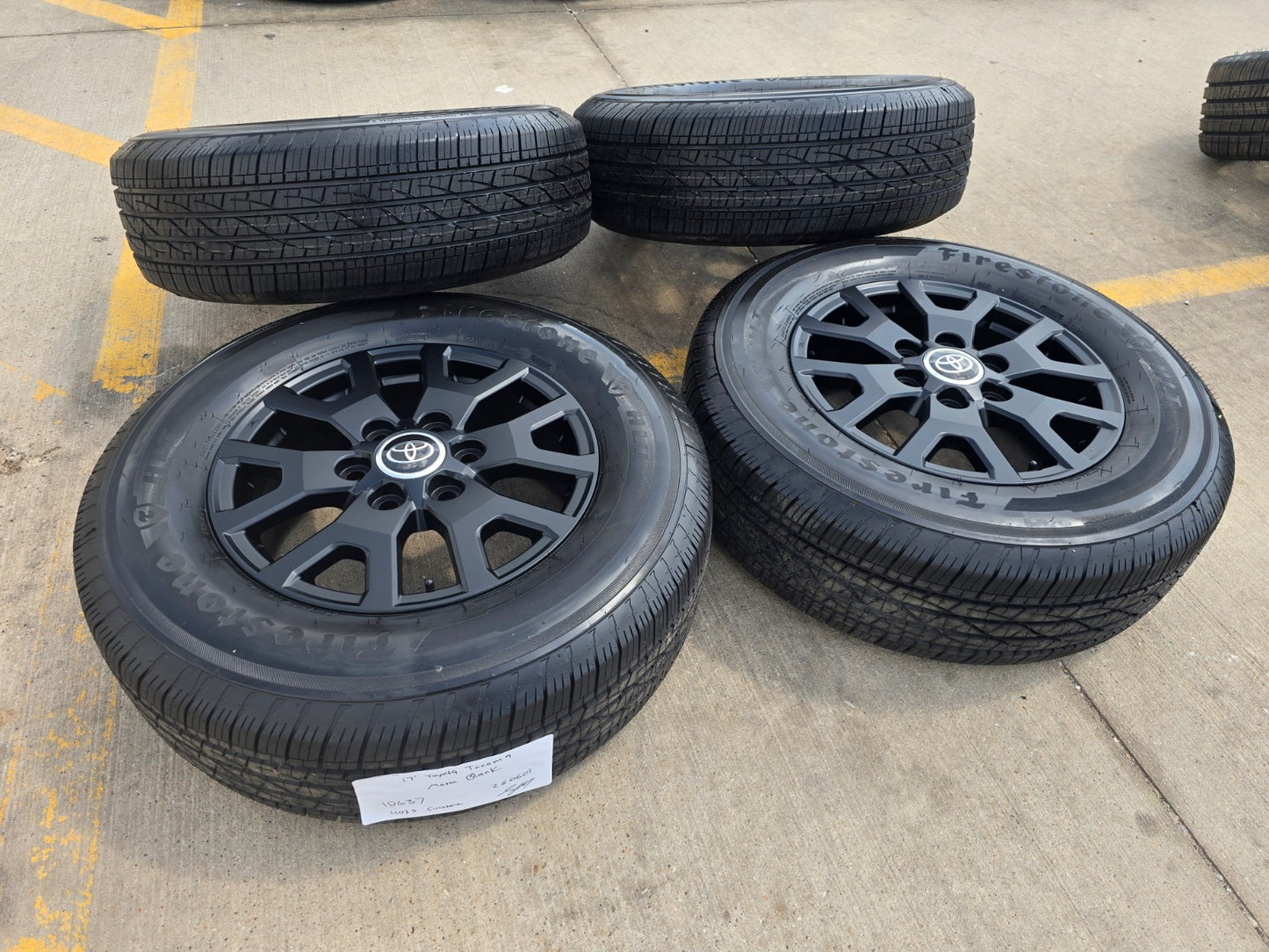17" Toyota Tacoma 4Runner TRD OEM 10637 94254 wheels rims 2026 FIRESTONE NEW