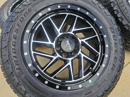 20x9 20" MOTO METAL MO985 Breakout Silverado RAM Tacoma wheels rims 6x139 6x5.5