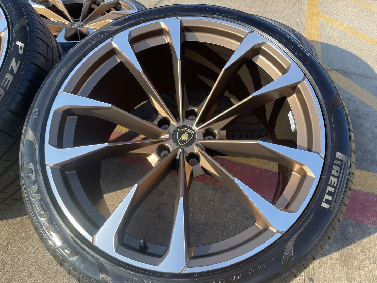 23" Lamborghini Urus Taigete OEM wheels rims 2022 2023 2024 2025 2026 BRONZE NEW