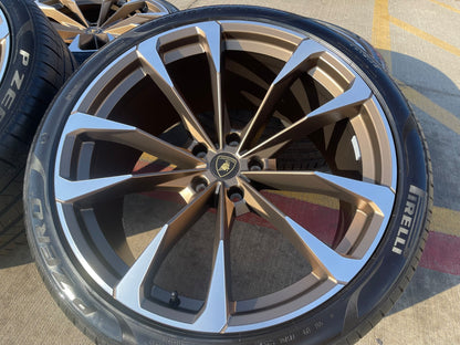 23" Lamborghini Urus Taigete OEM wheels rims 2022 2023 2024 2025 2026 BRONZE NEW