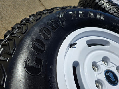 17" Ford Bronco HERITAGE Stroppe Edition 10463 OEM wheels rims white 2026 NEW