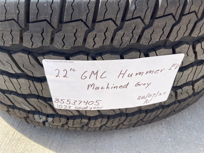 22" Hummer EV HEV 2500 OEM 8x165 wheels rims 2024 2025 2026 2027 NEW GOODYEAR