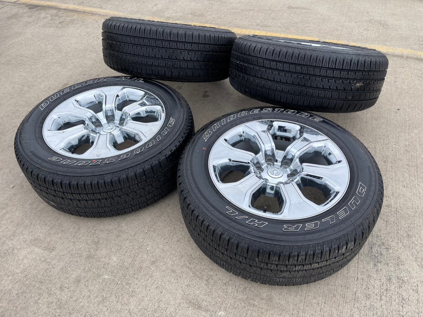 20" Dodge Ram 1500 OEM Laramie CHROME 2679 wheels rims 2023 2024 2025 2026