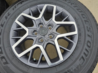 18" Jeep Wrangler Grand Cherokee Gladiator OEM wheels rims tires 2024 2025 NEW