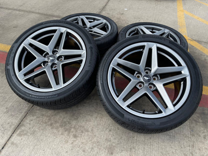 19" Ford Mustang Stealth GT OEM 10595 wheels rims CONTINENTAL 2024 2025 2026 NEW