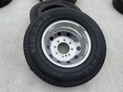 (1) 17" Dodge Ram 3500 Dually Laramie 8x200 REAR wheel rim 2702 OEM tire NEXEN