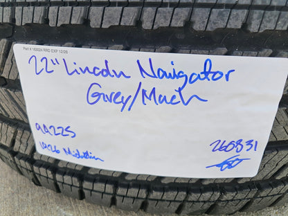 22" Lincoln Navigator OEM 94225 rims wheels BLACK LABEL 2025 2026 2027 SET NEW