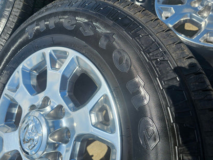 18" Ram 2500 3500 Laramie Power Wagon OEM wheels rims 2693 tires 2024 2025 NEW